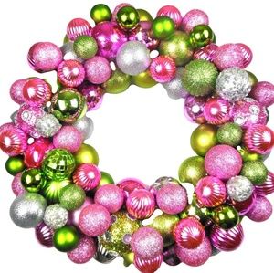 Pretty & Privileged Pink & Green Luxurious  Wreath